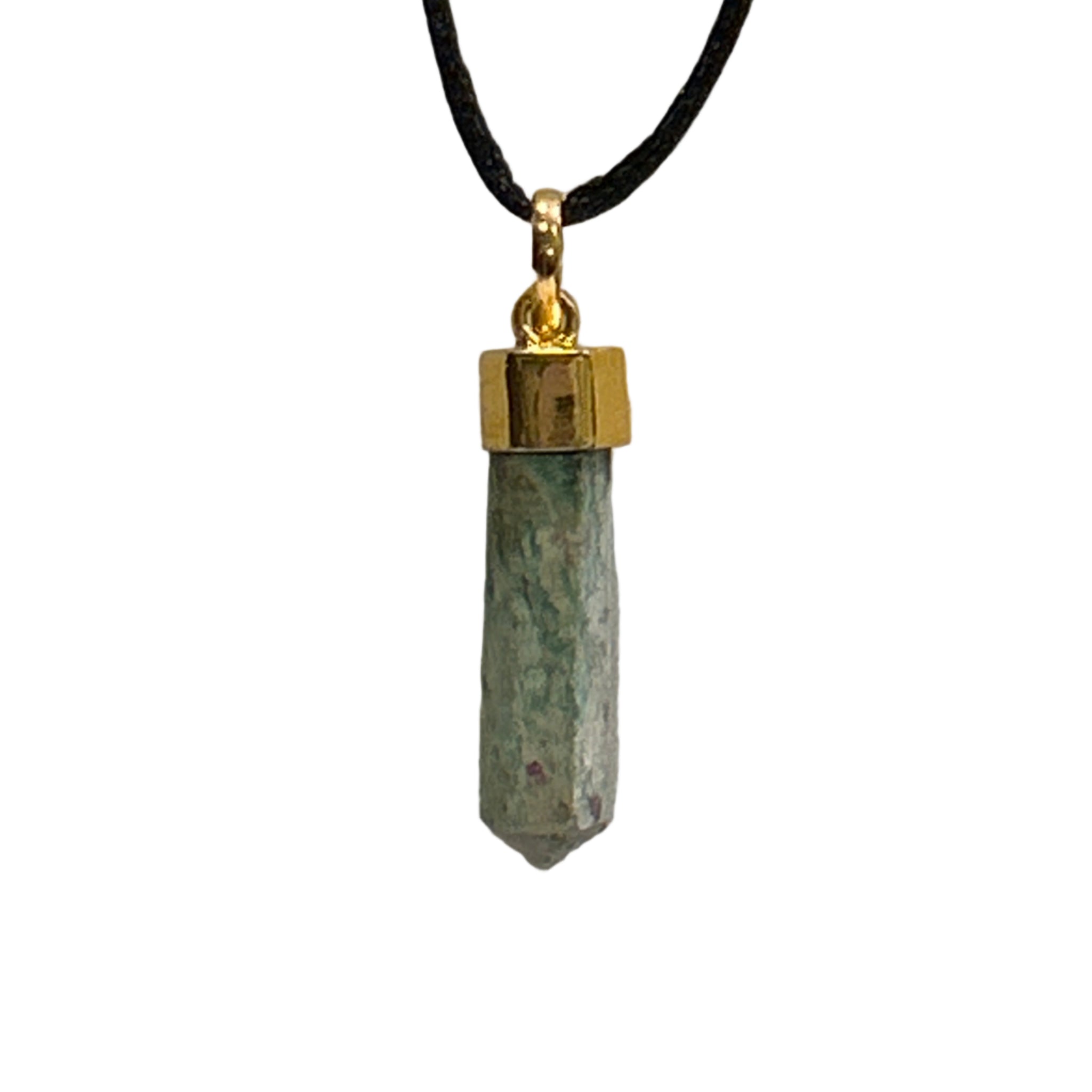 Ruby Zoisite Pendant