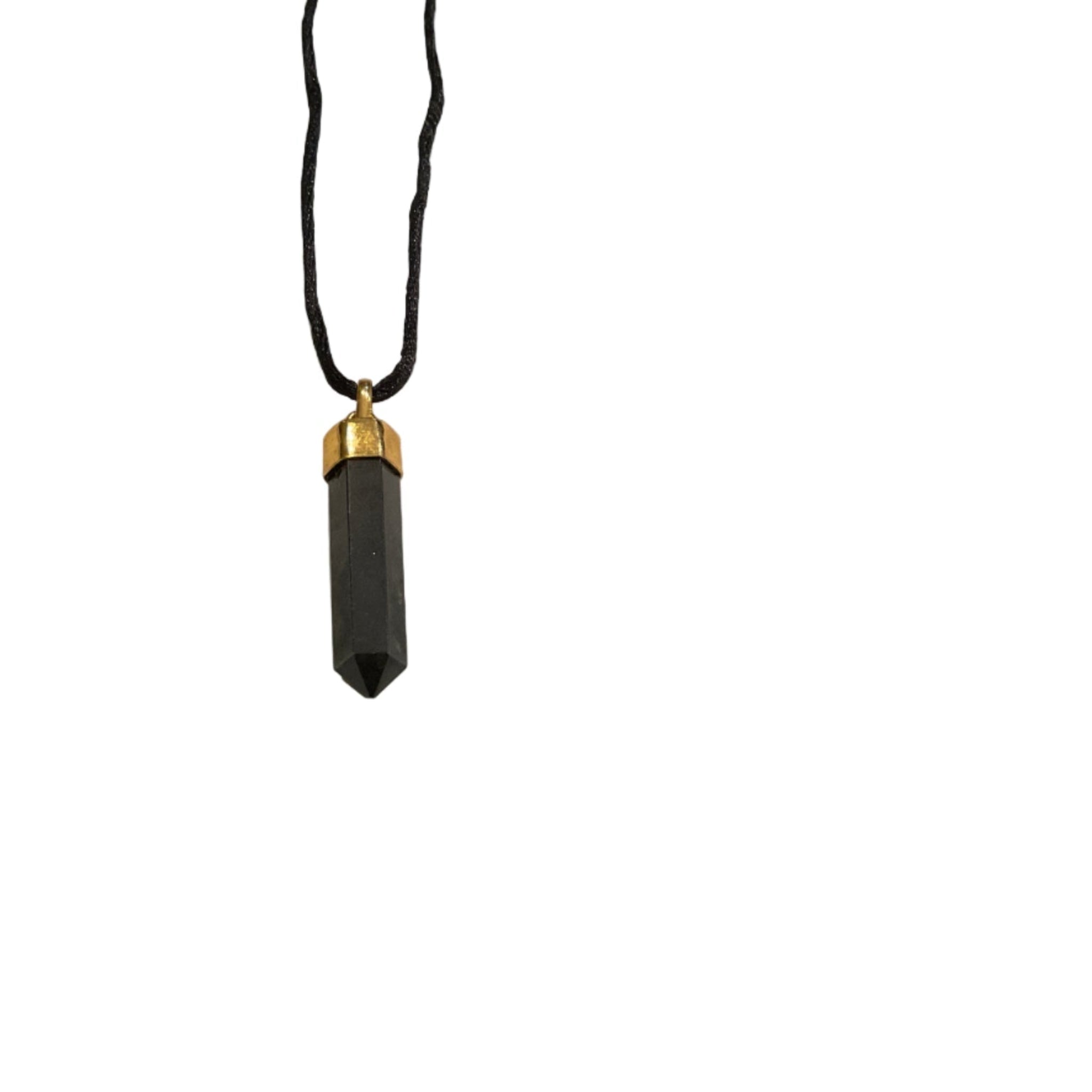 Black Obsidian Pendant