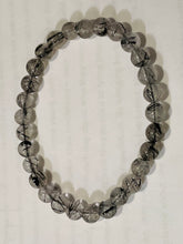 Load image into Gallery viewer, Tourmalated Quartz bracelet
