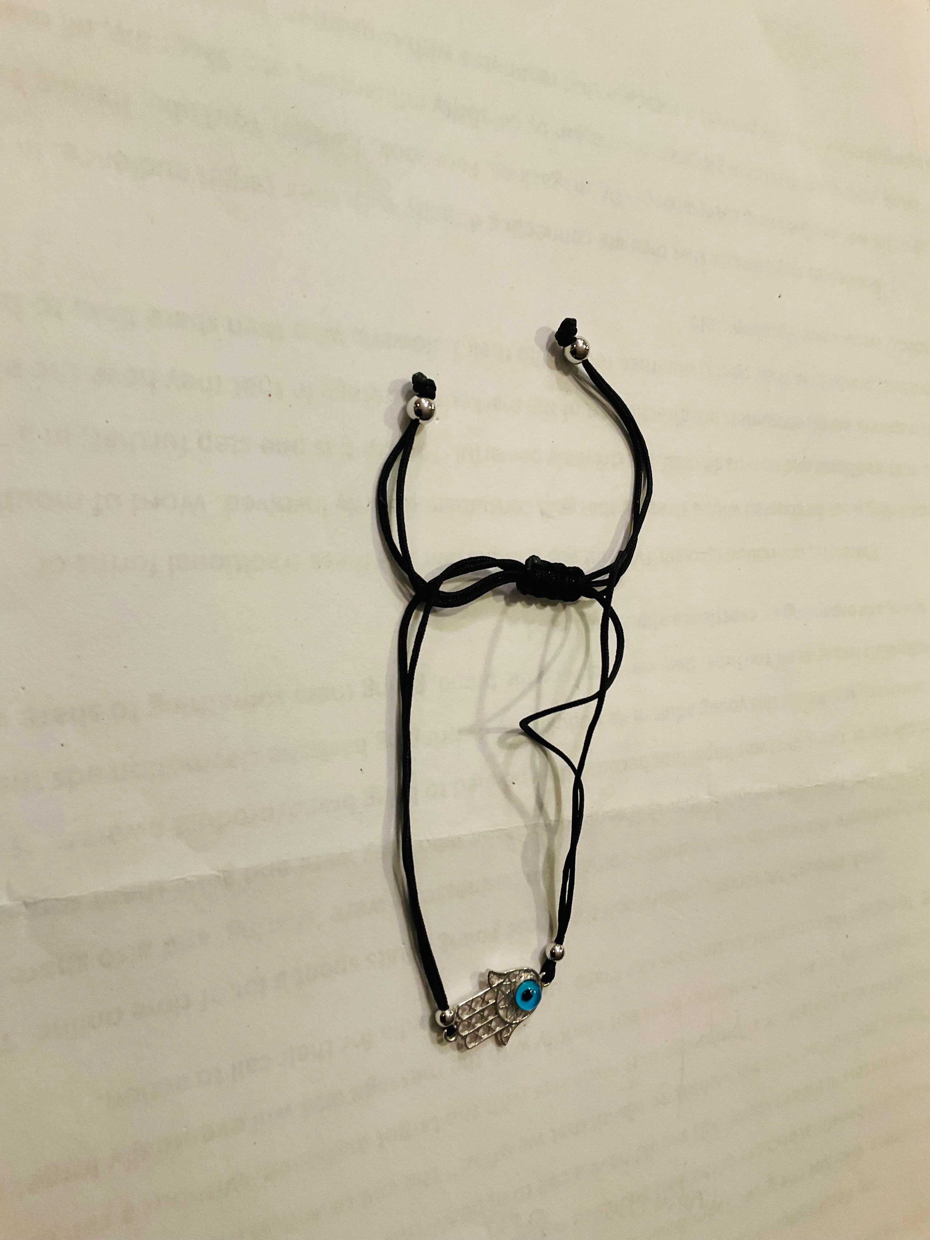 Evil Eye Protection Bracelet Sterling Silver E