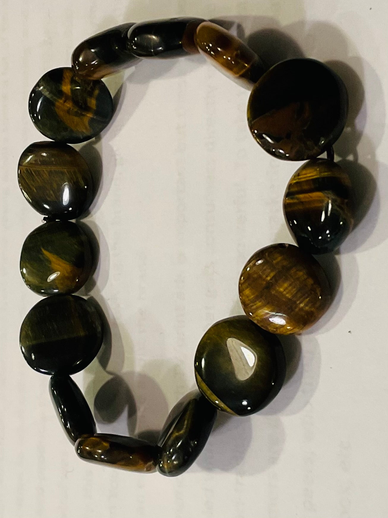 Blue tiger eye bracelet