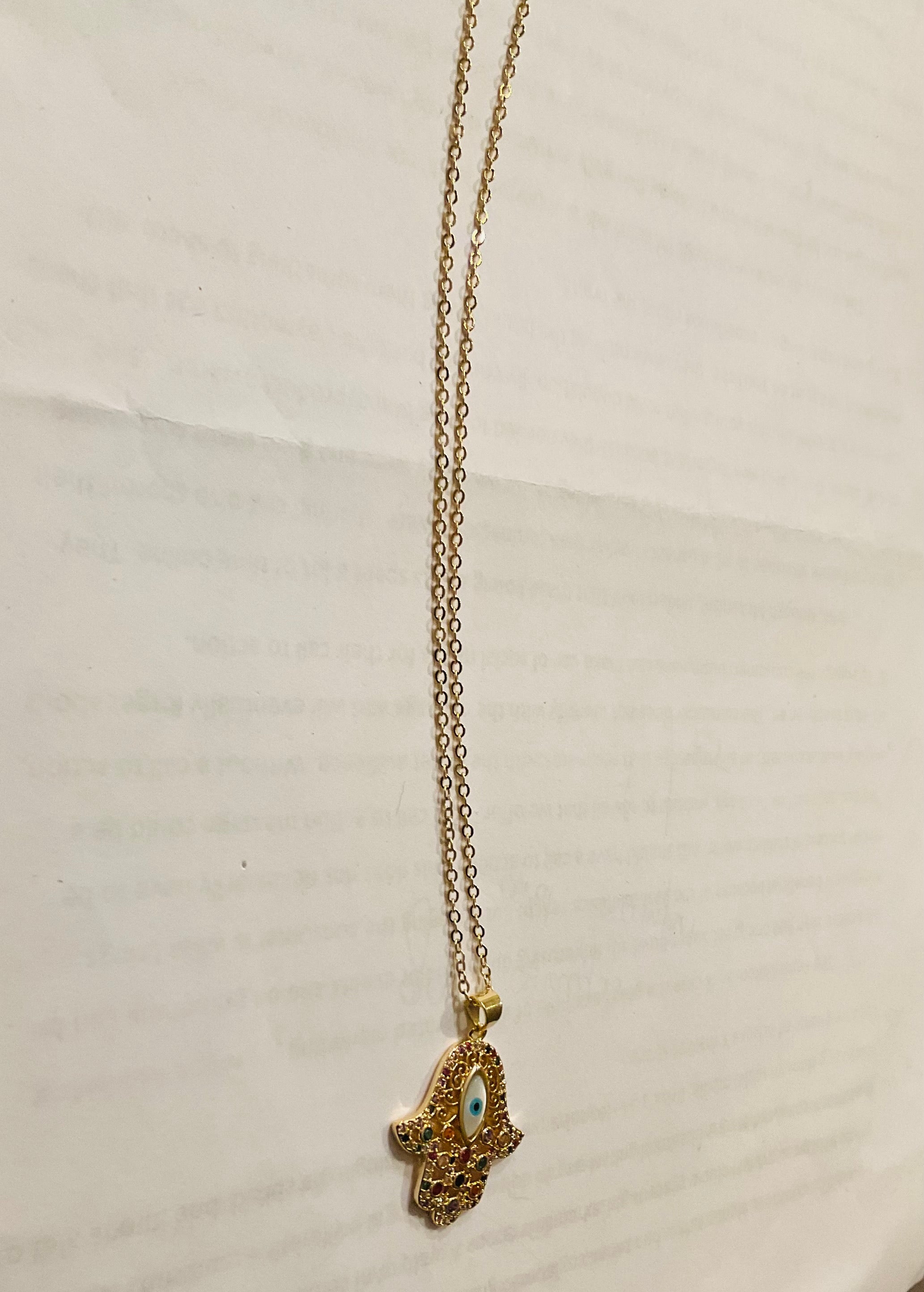 Evil eye protection necklace 6