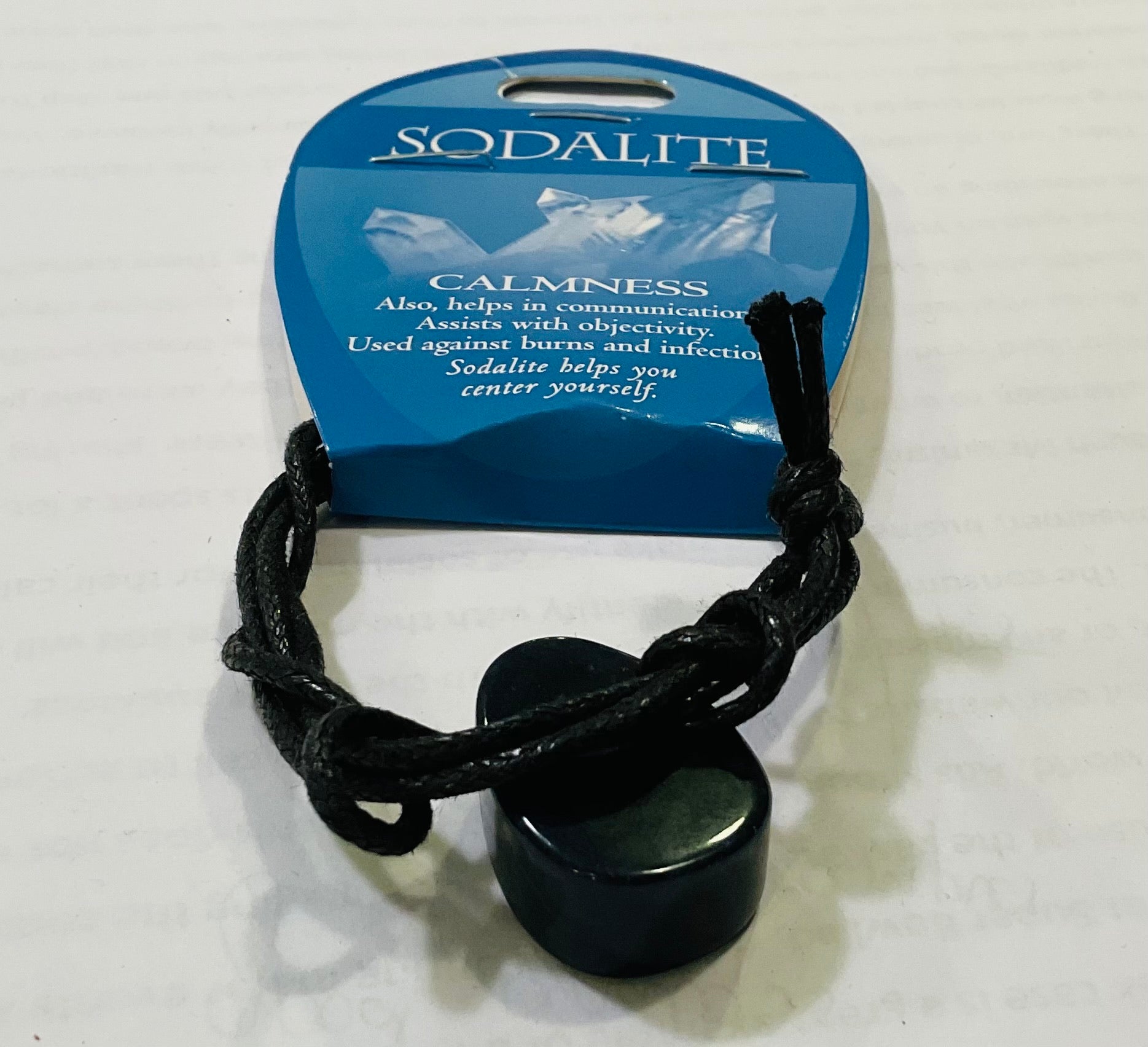 Sodalite calmness pendant