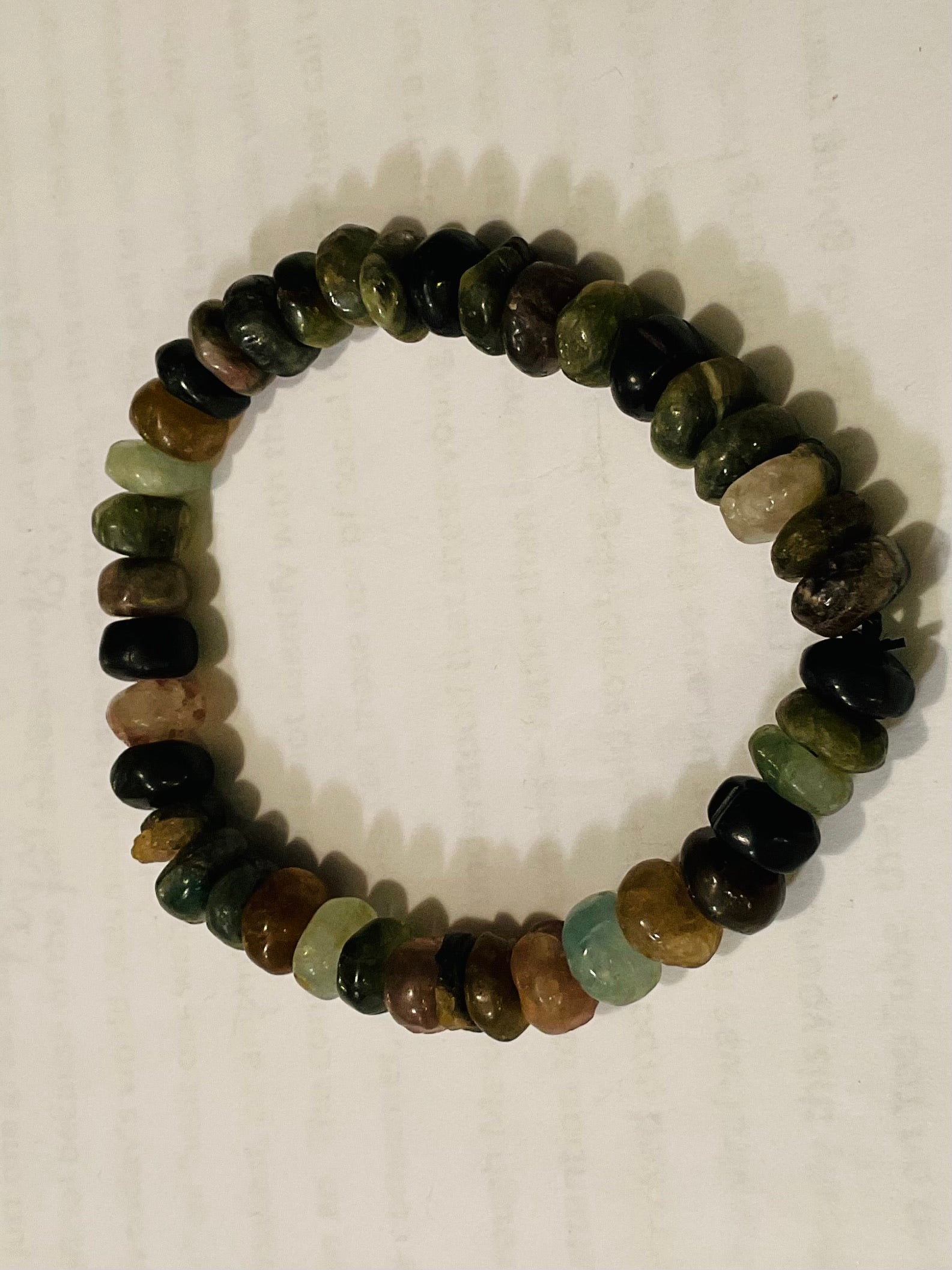 Pink Tourmaline bracelet design 2