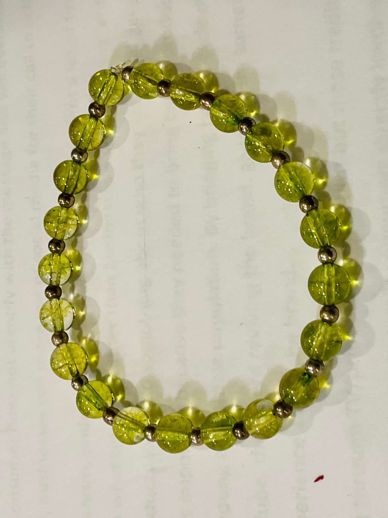 Peridot bracelet design 5