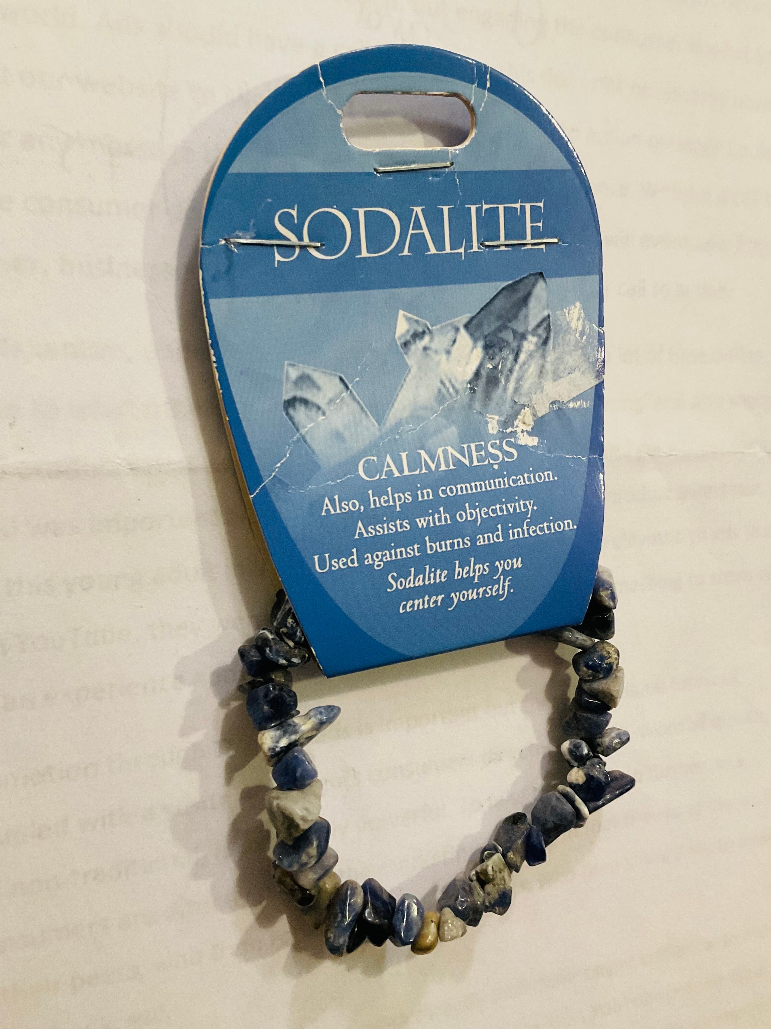 Sodalite bracelet