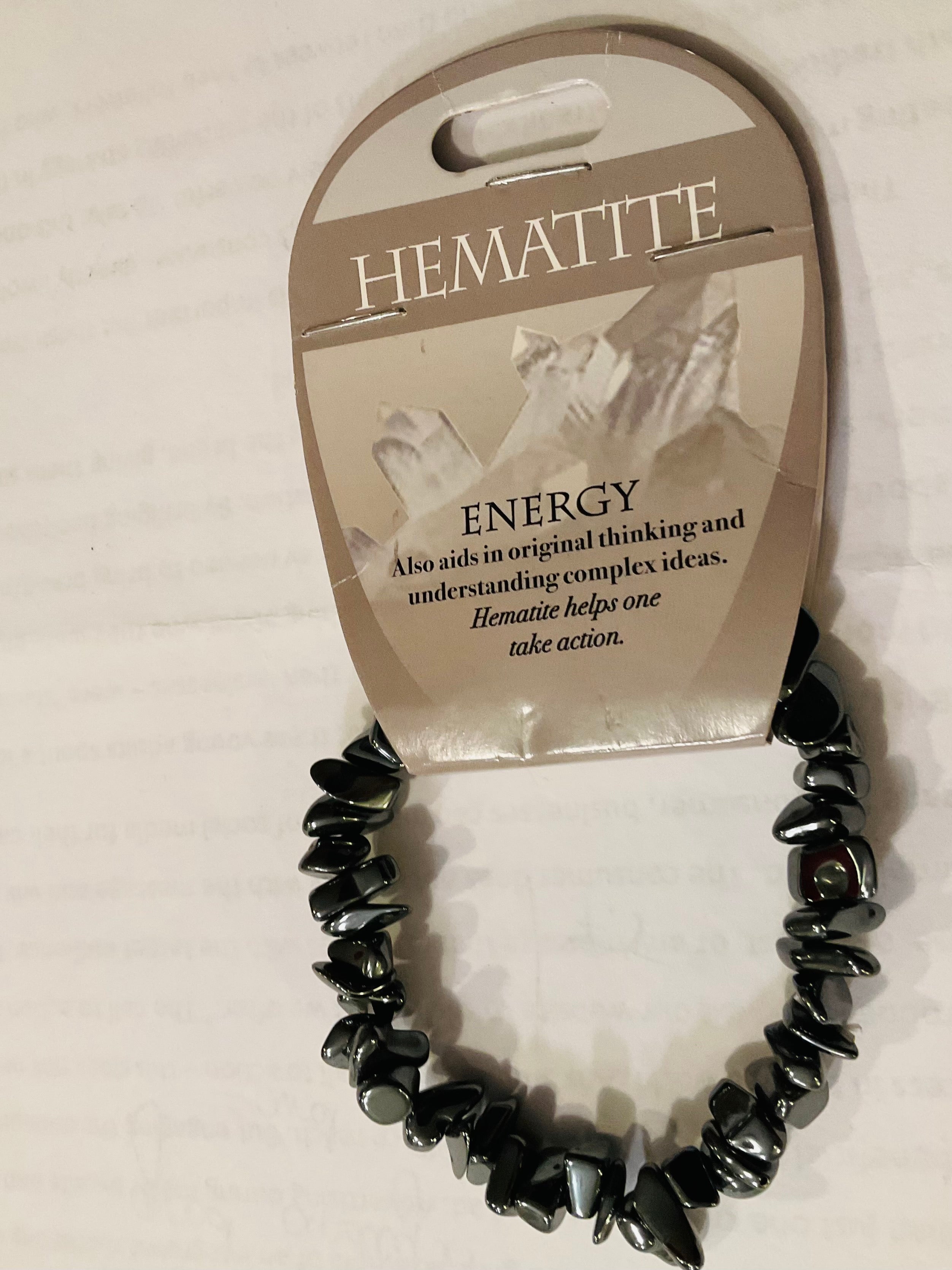 Hematite bracelet