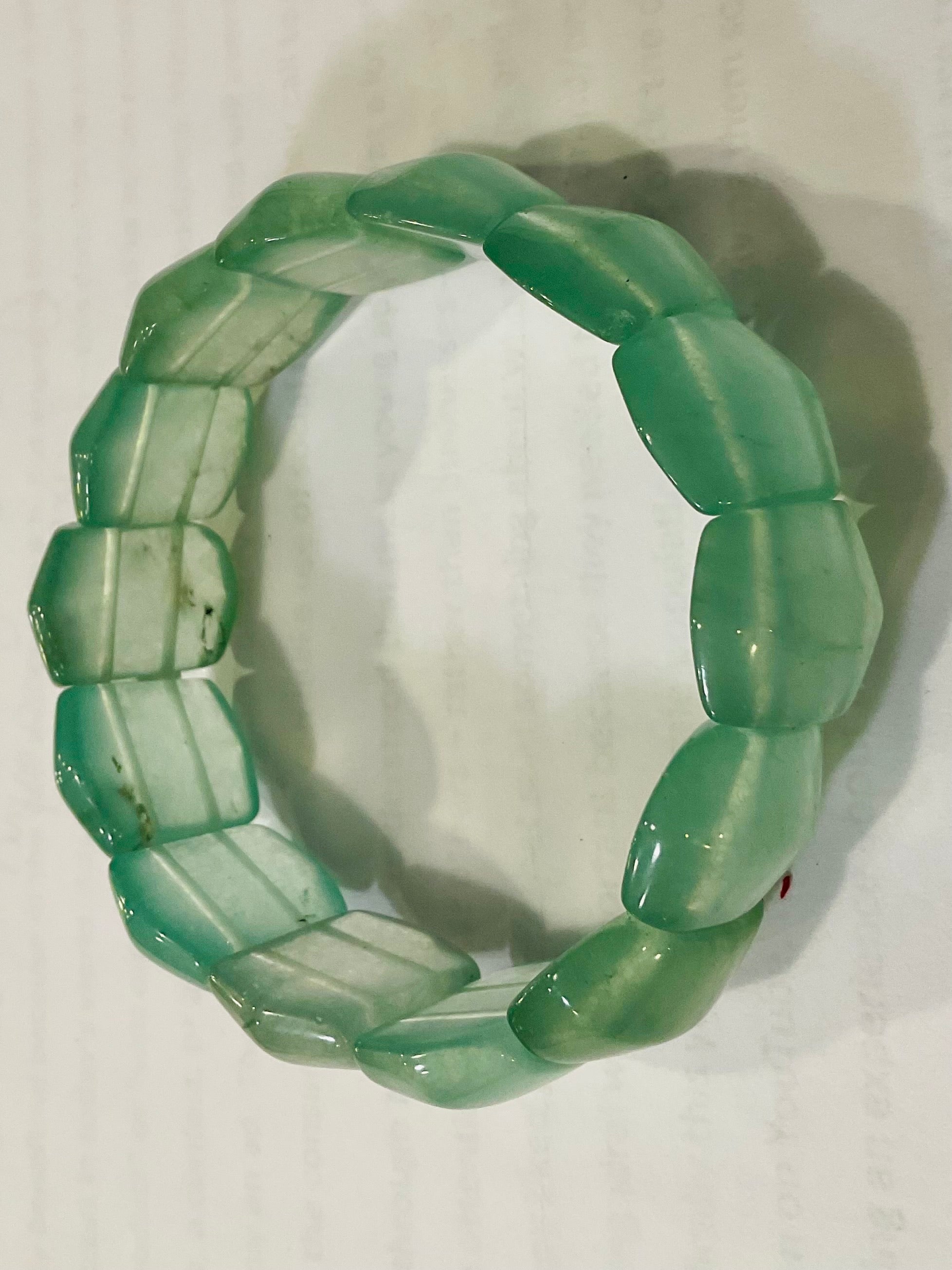 Green jade bracelet design 4