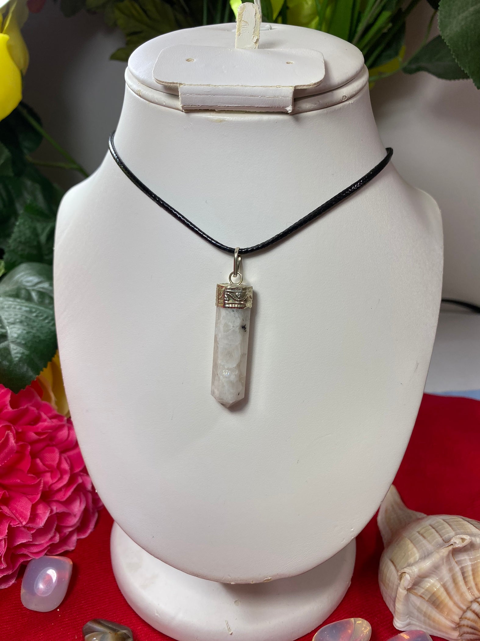 Rainbow Moonstone Pendant