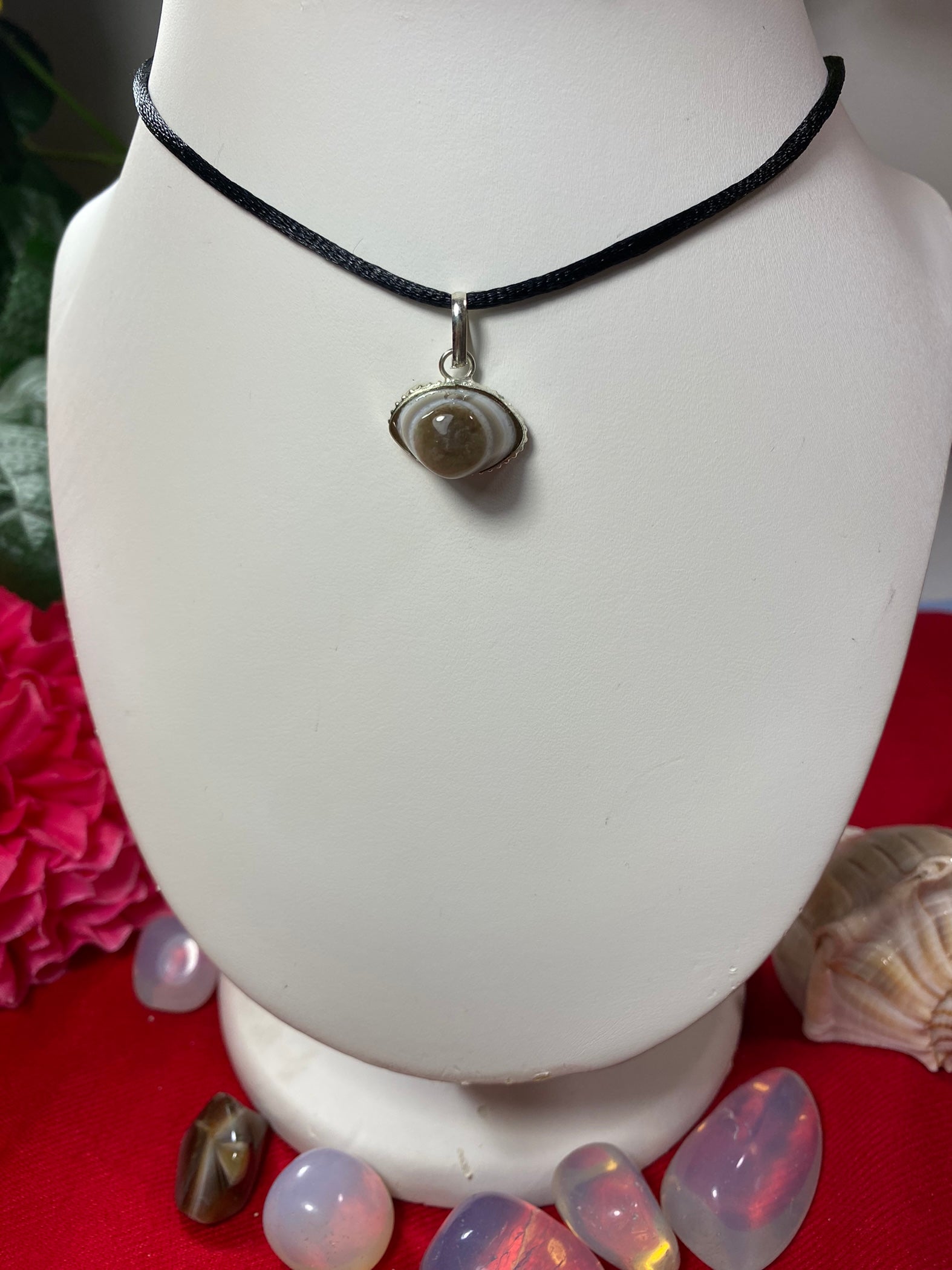 Eye Agate Pendant