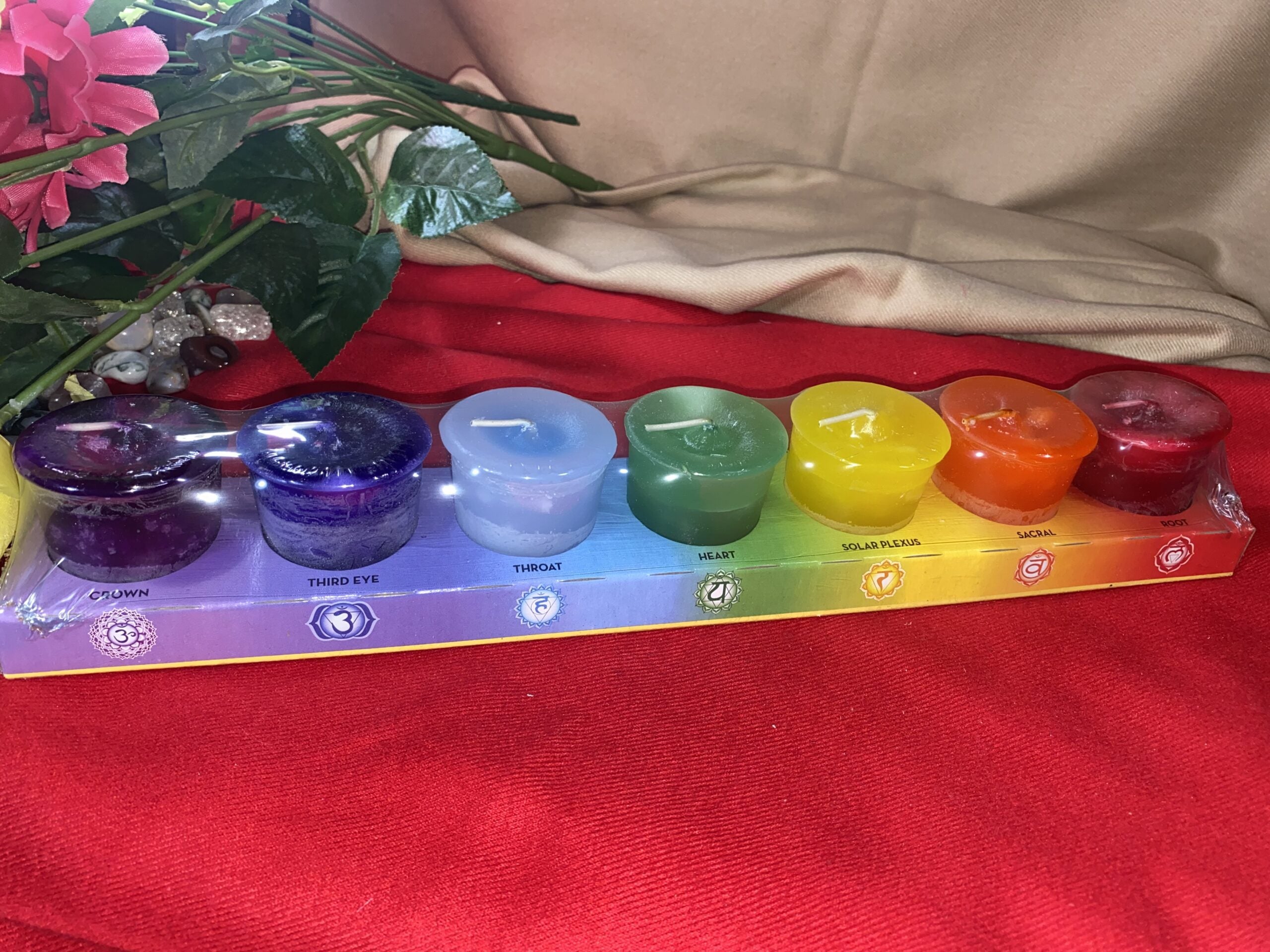 Chakra 7 set Candle