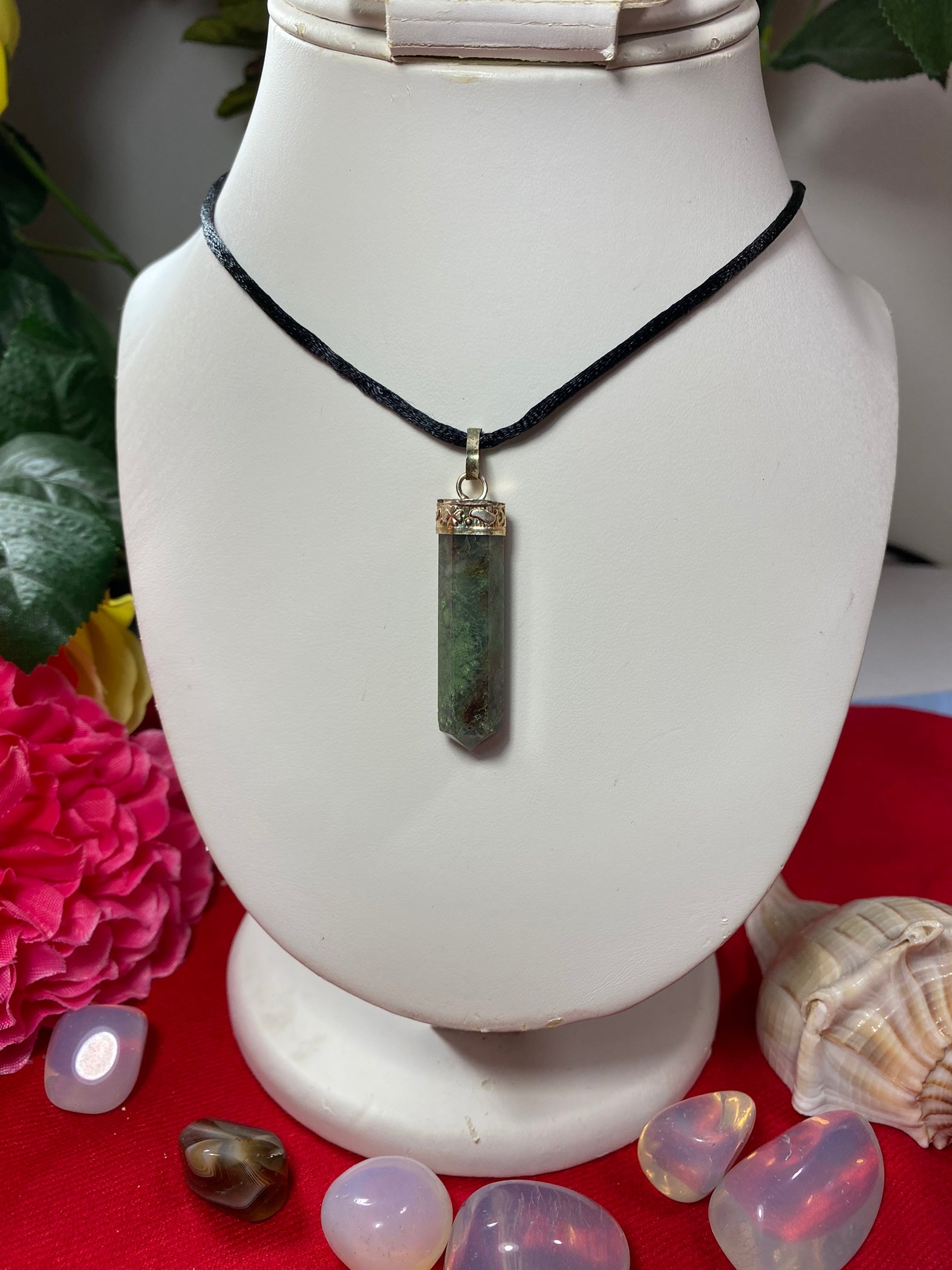 Moss Agate Pendant