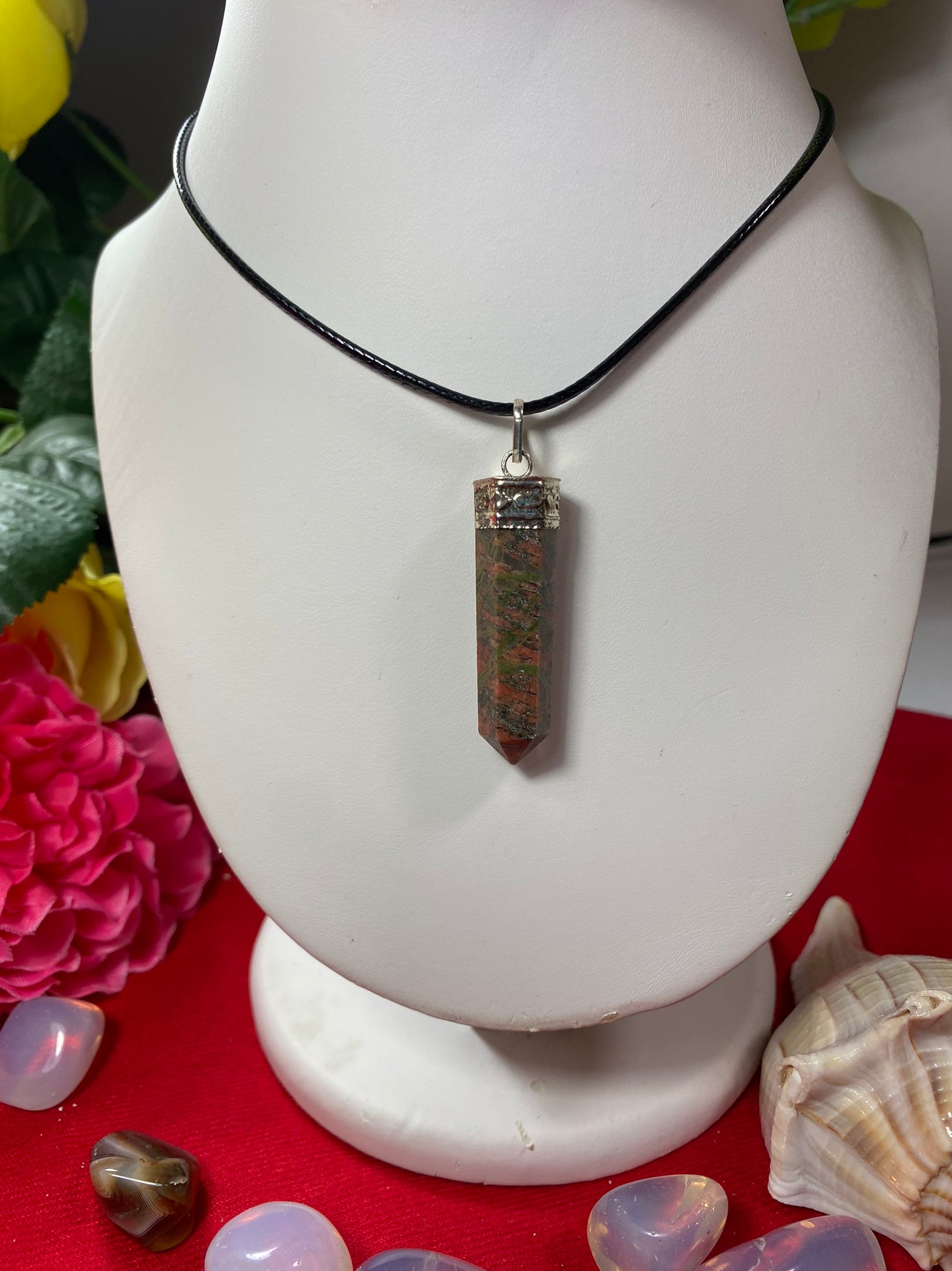 Unakite Pendant