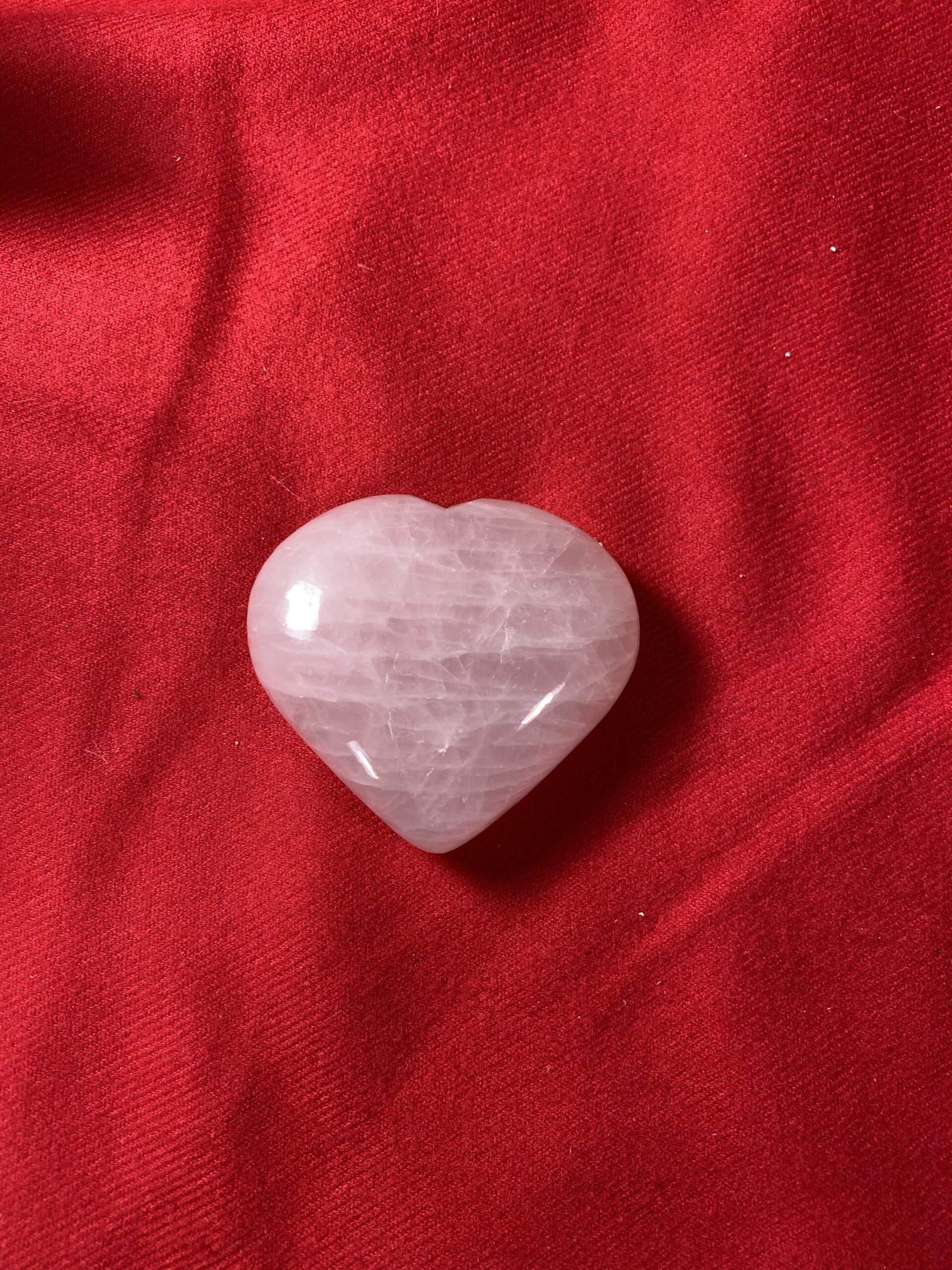 Rose Quartz Heart