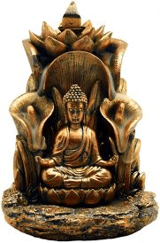 Back Flow Incense Burner-Buddha