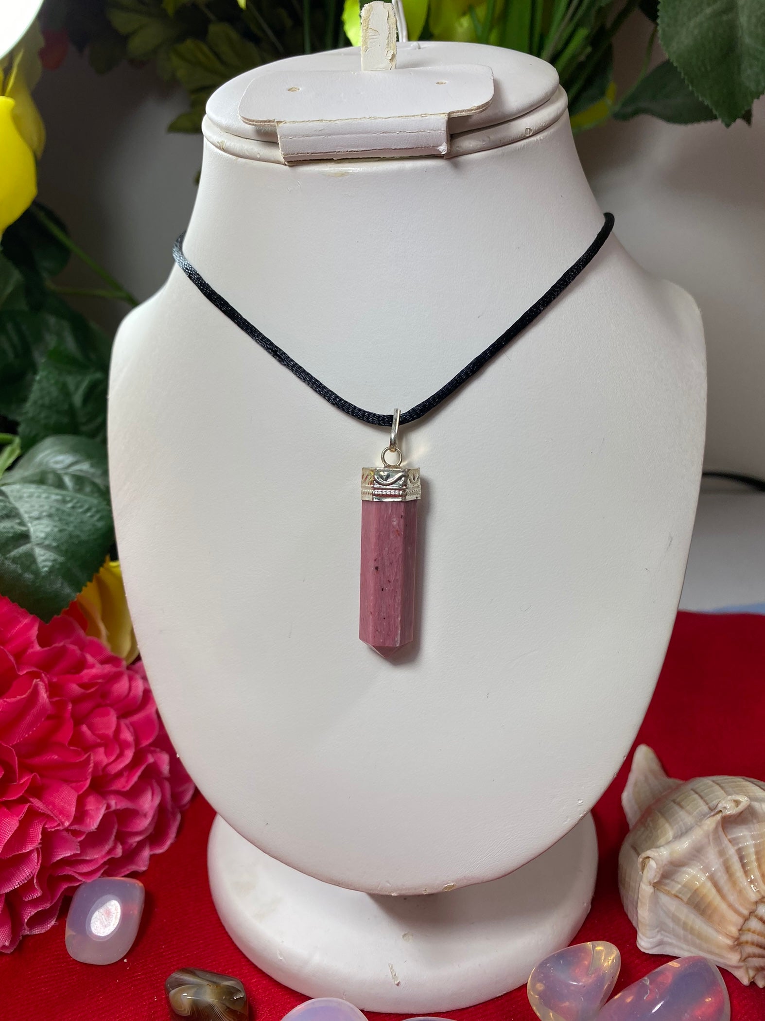 Pink Opal Pendant