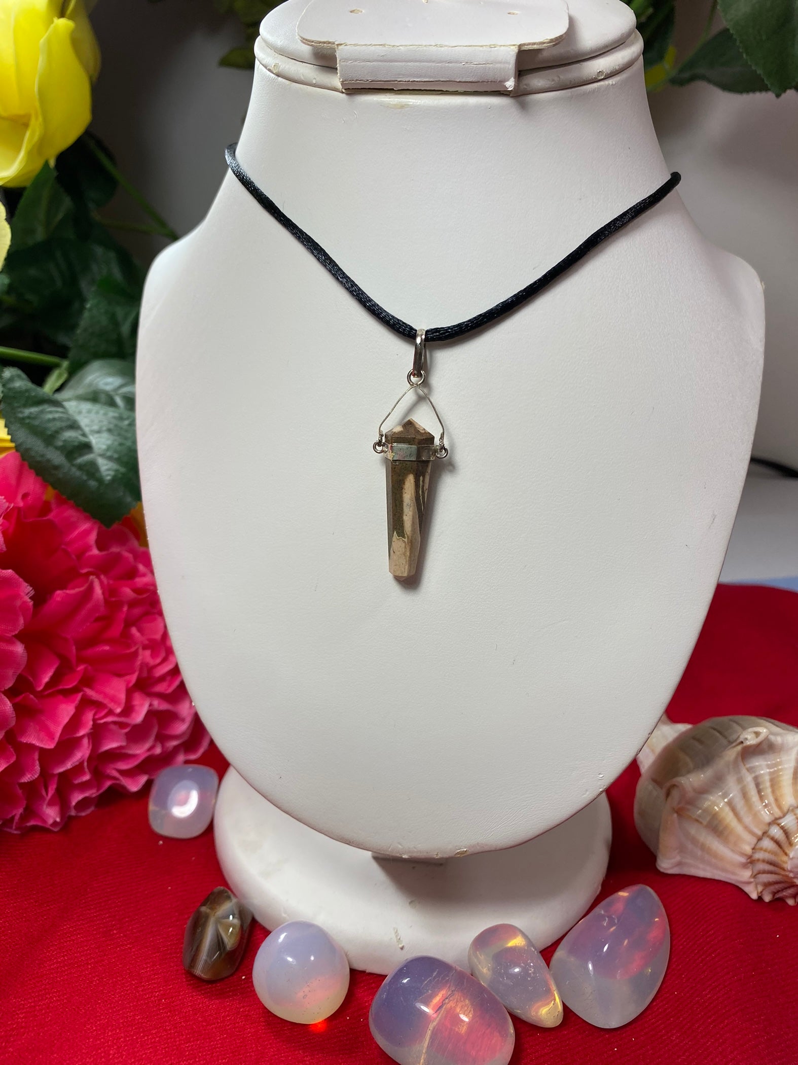 Cobra Jasper Pendant