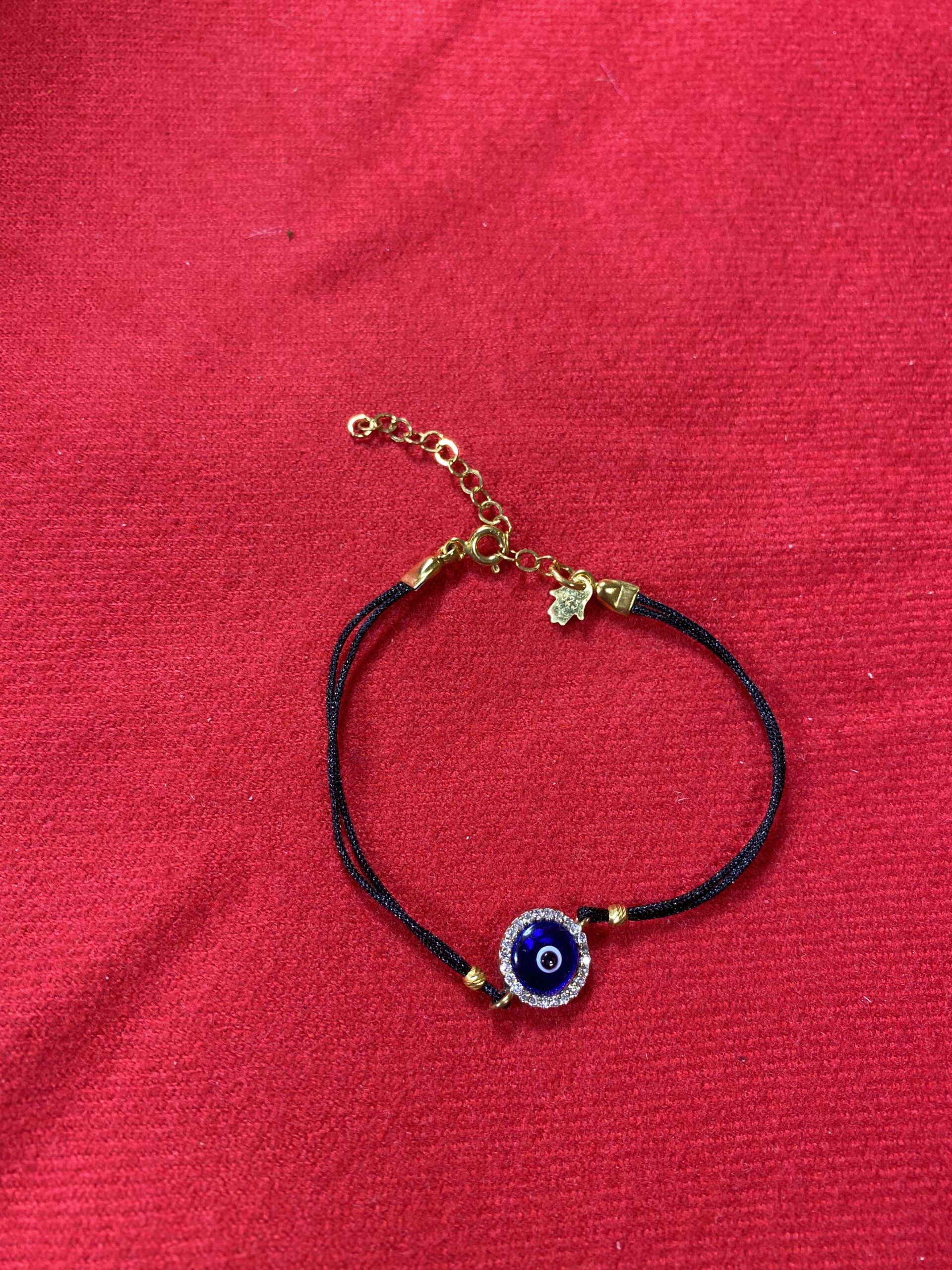 Evil Eye Protection Bracelet Sterling Silver D