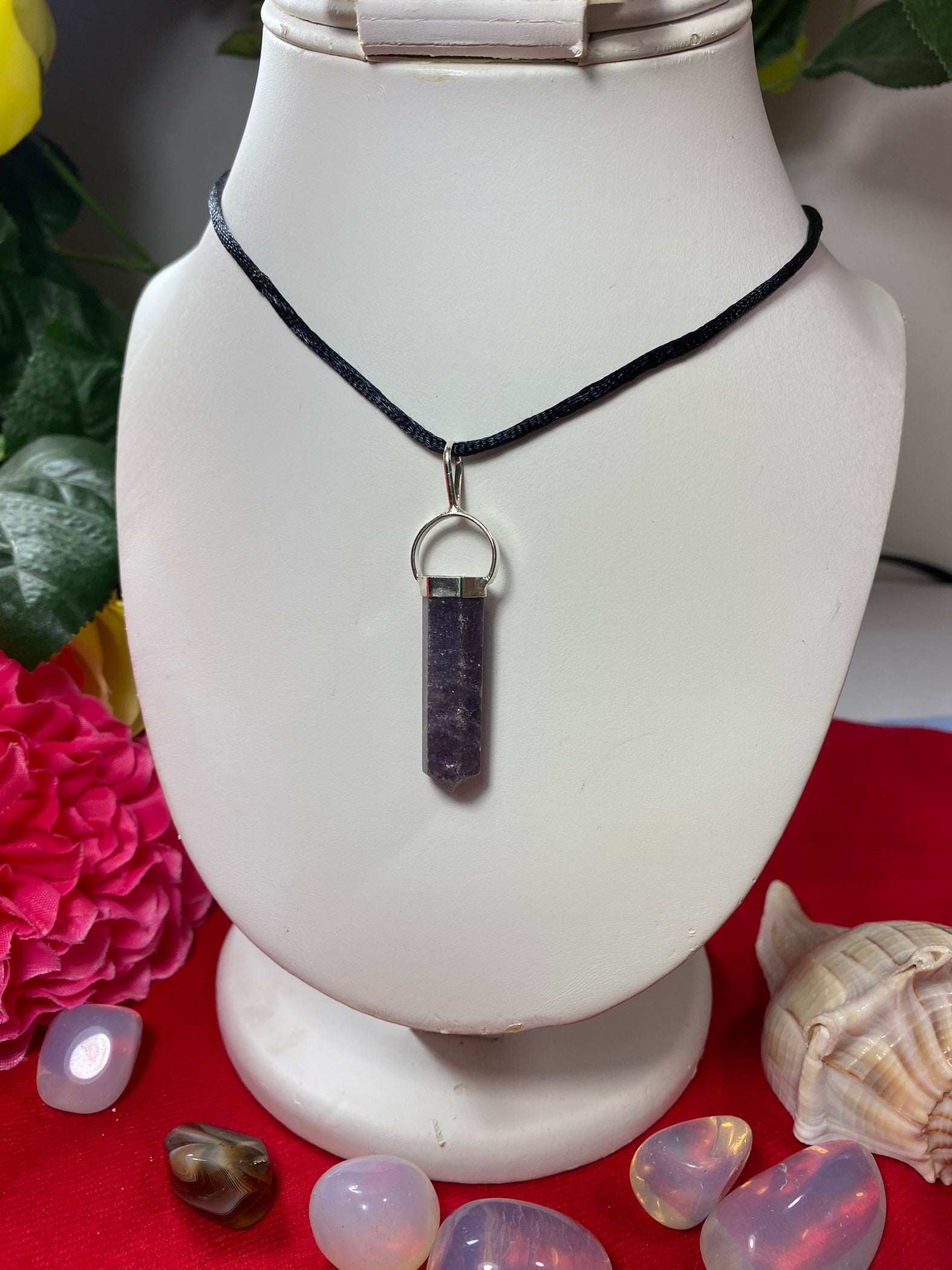 Lepidolite Pendant