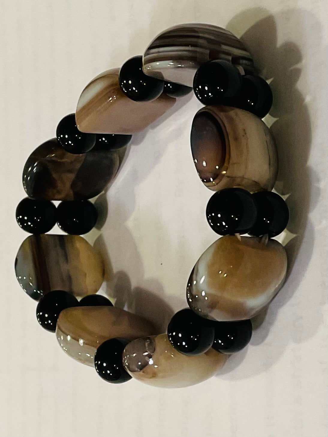 Eye agate bracelet design 2