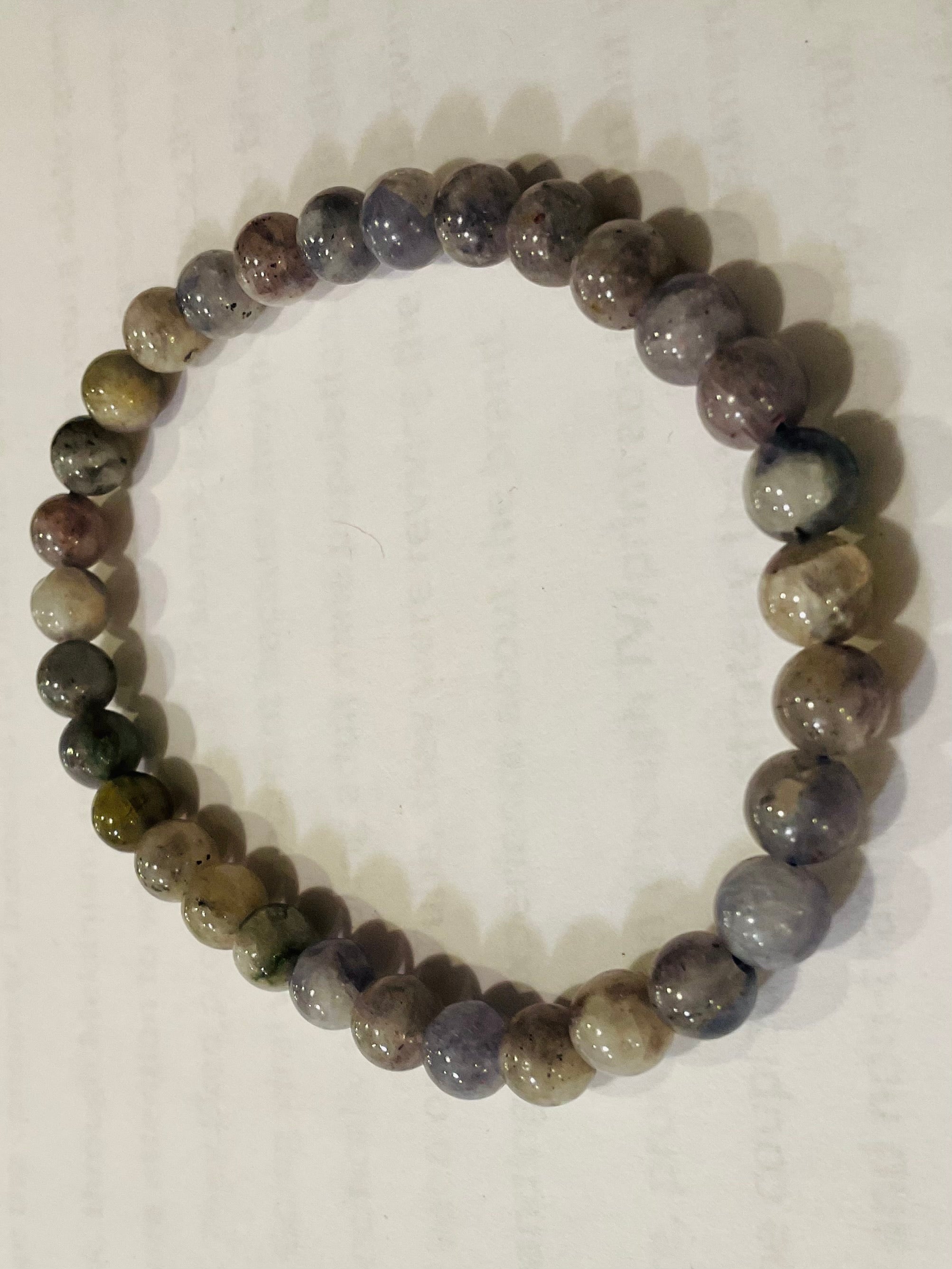 Iolite bracelet