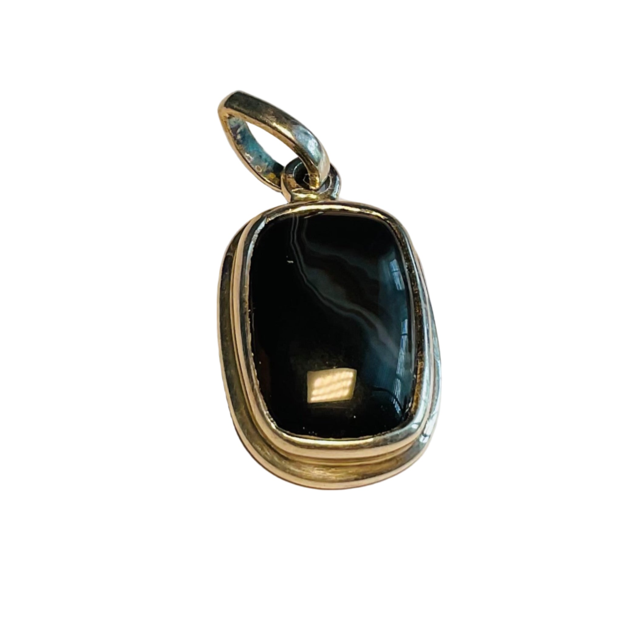 Black Agate pendant