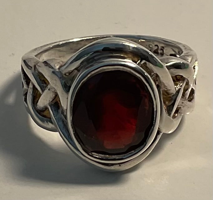 Garnet ring