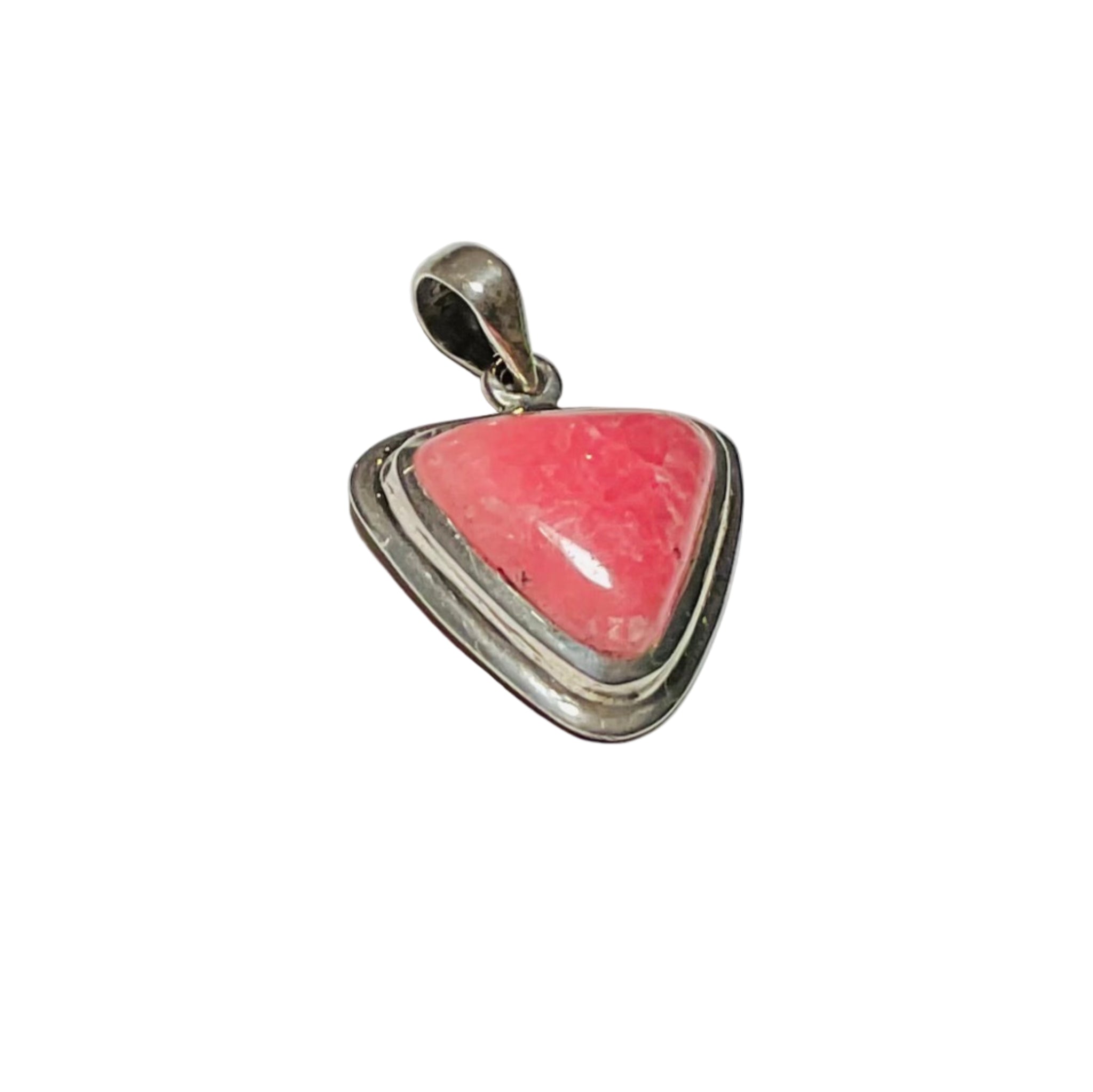 Rhodochrosite pendant design 2
