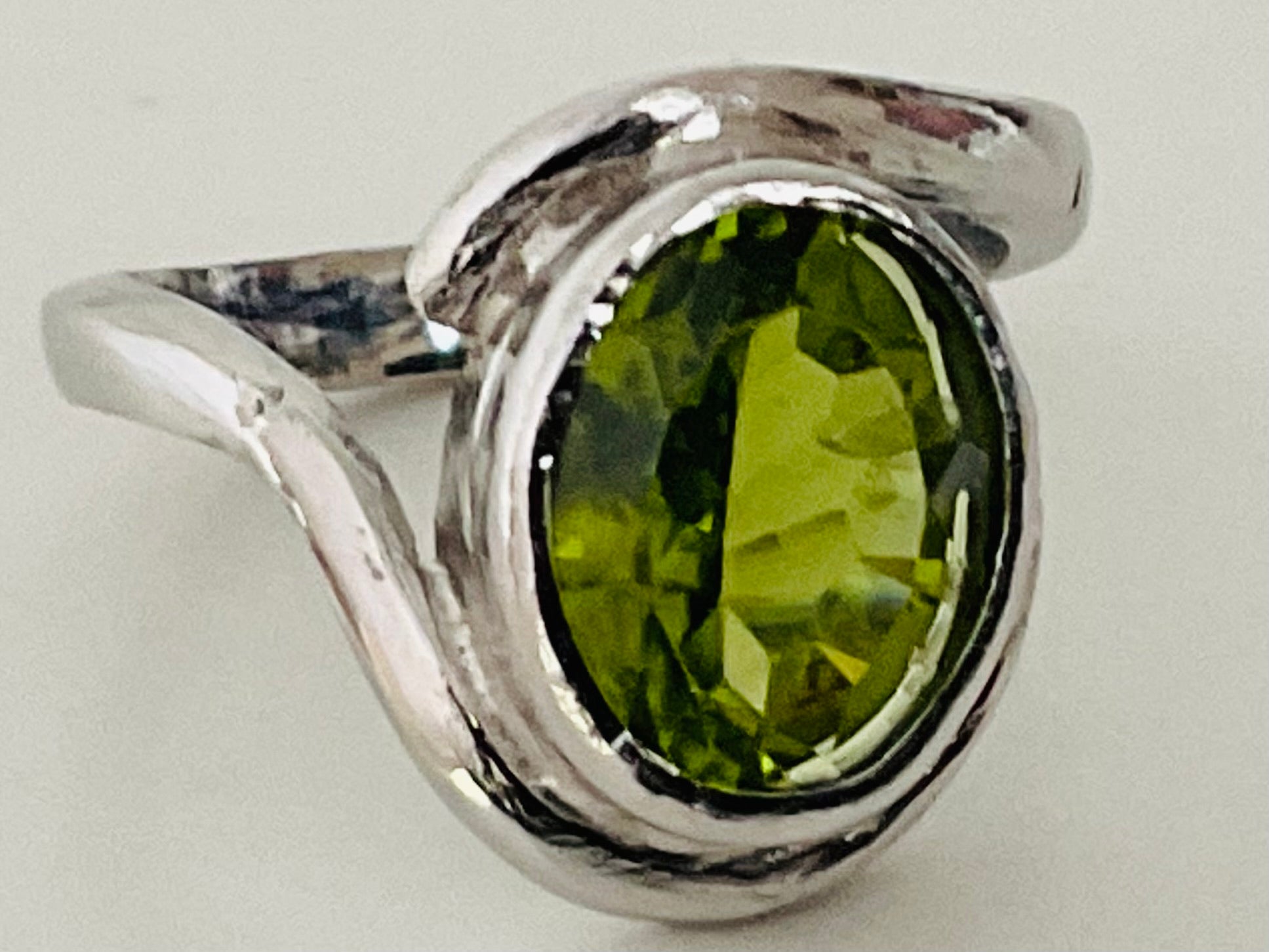Peridot ring