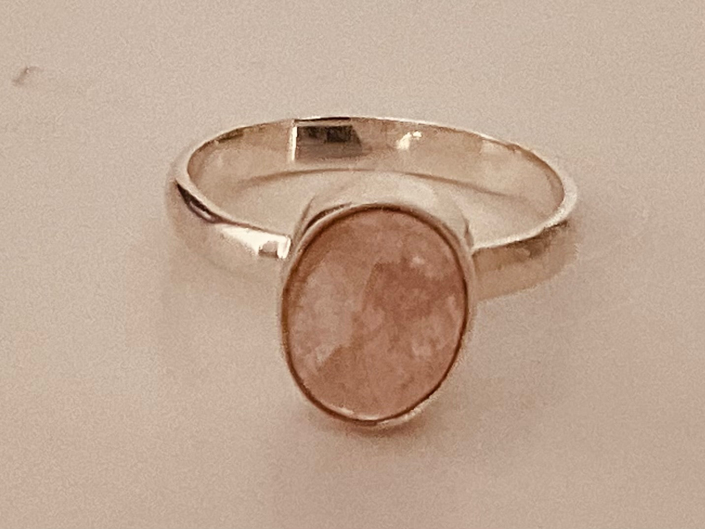 Rose Quartz ring design 3