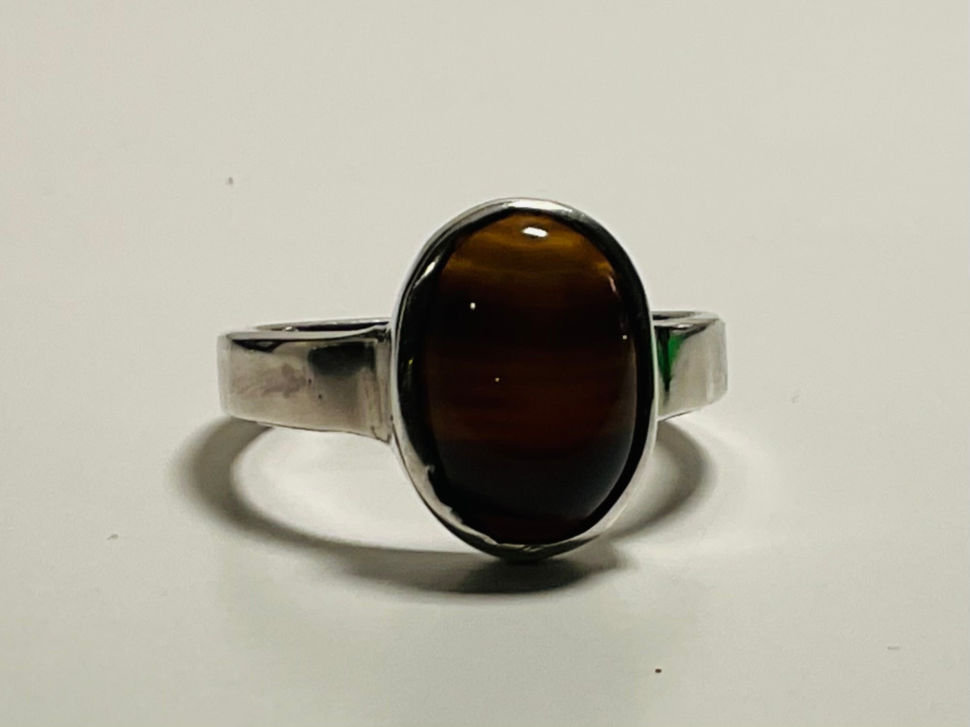 black agate ring
