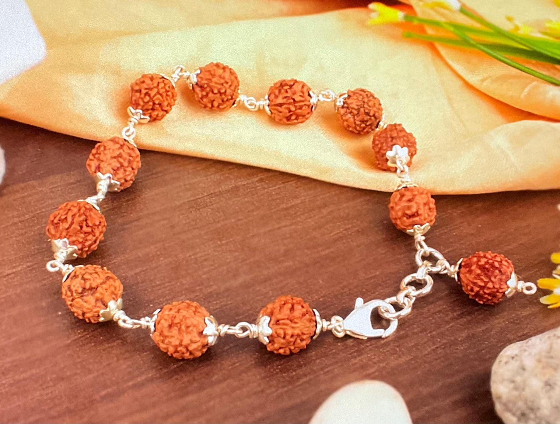 5 Mukhi rudraksha bracelet