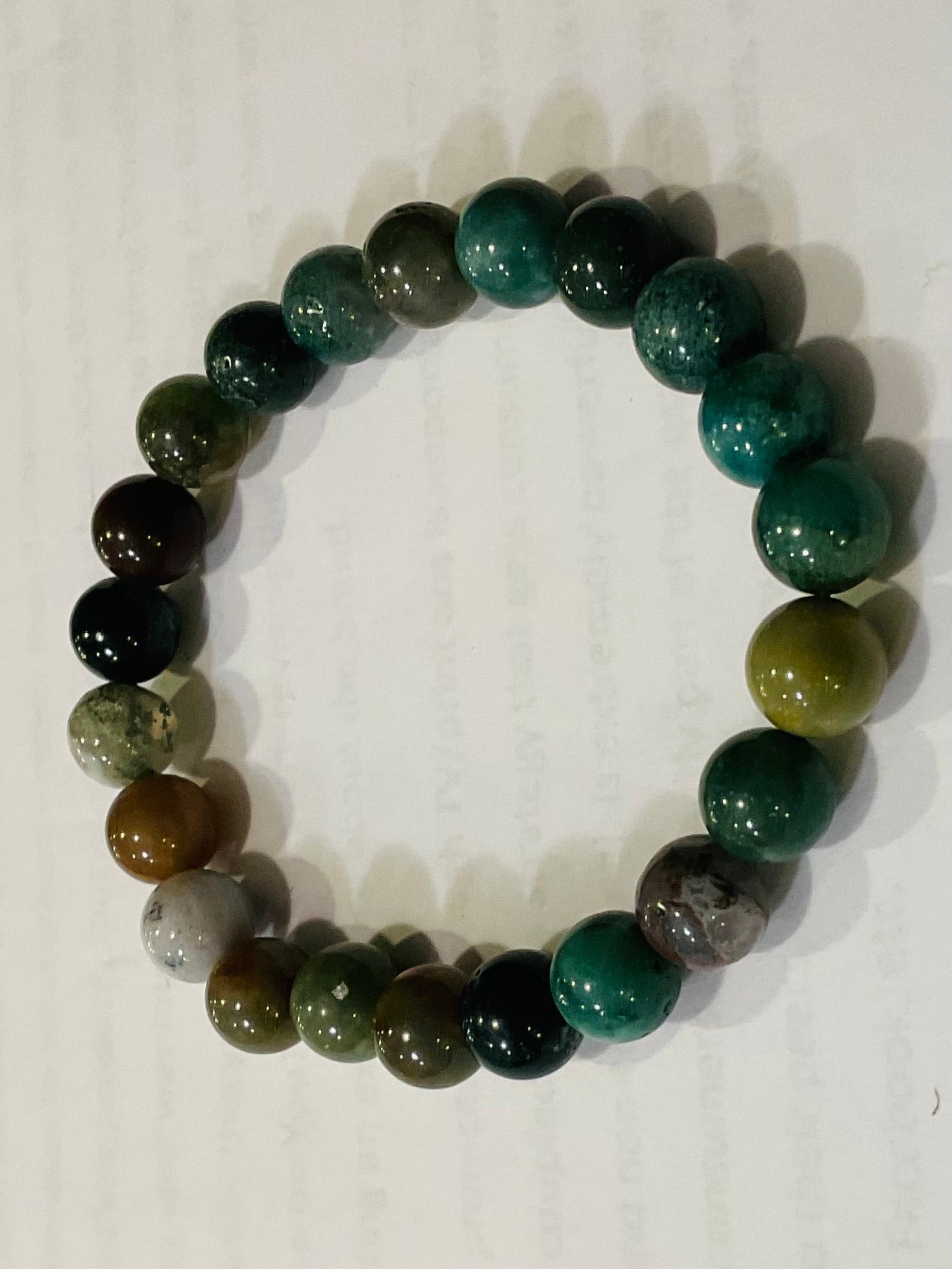 Fancy Jasper bracelet design 1