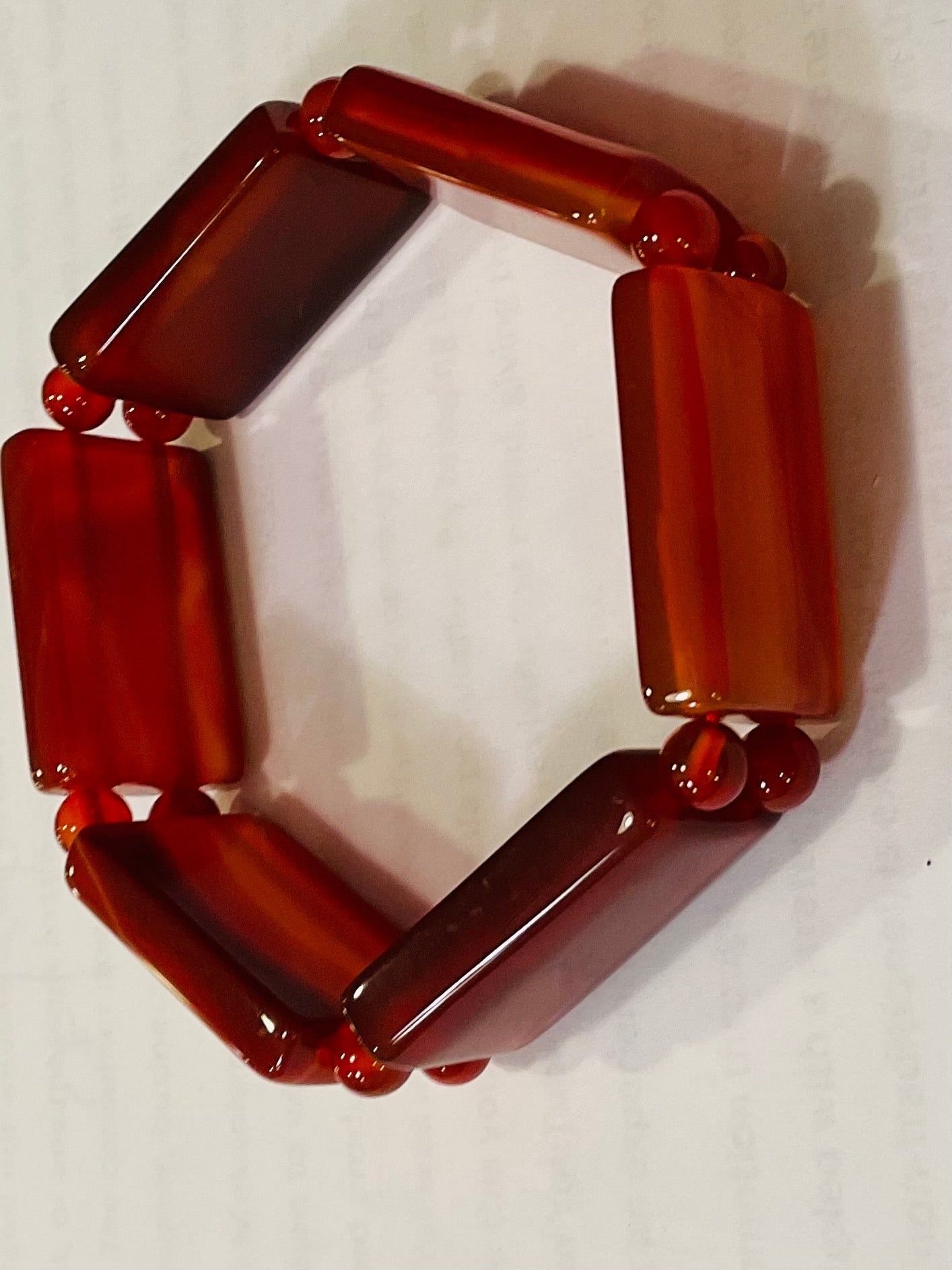 Carnelian bracelet design 3