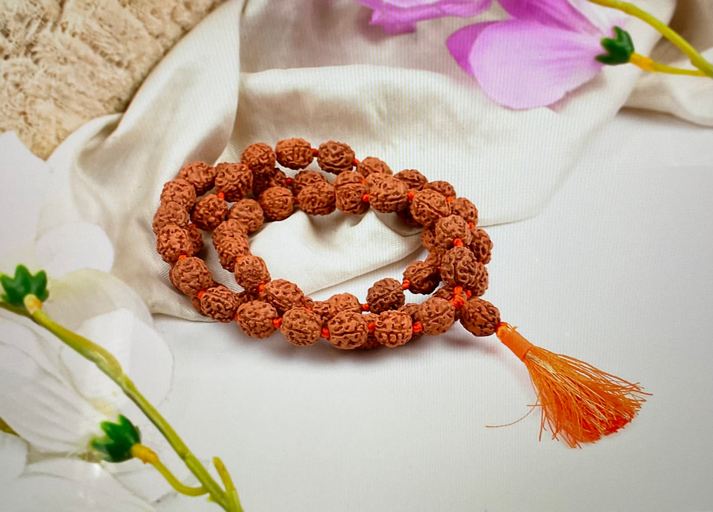 4 Mukhi Rudraksha Brahma mala