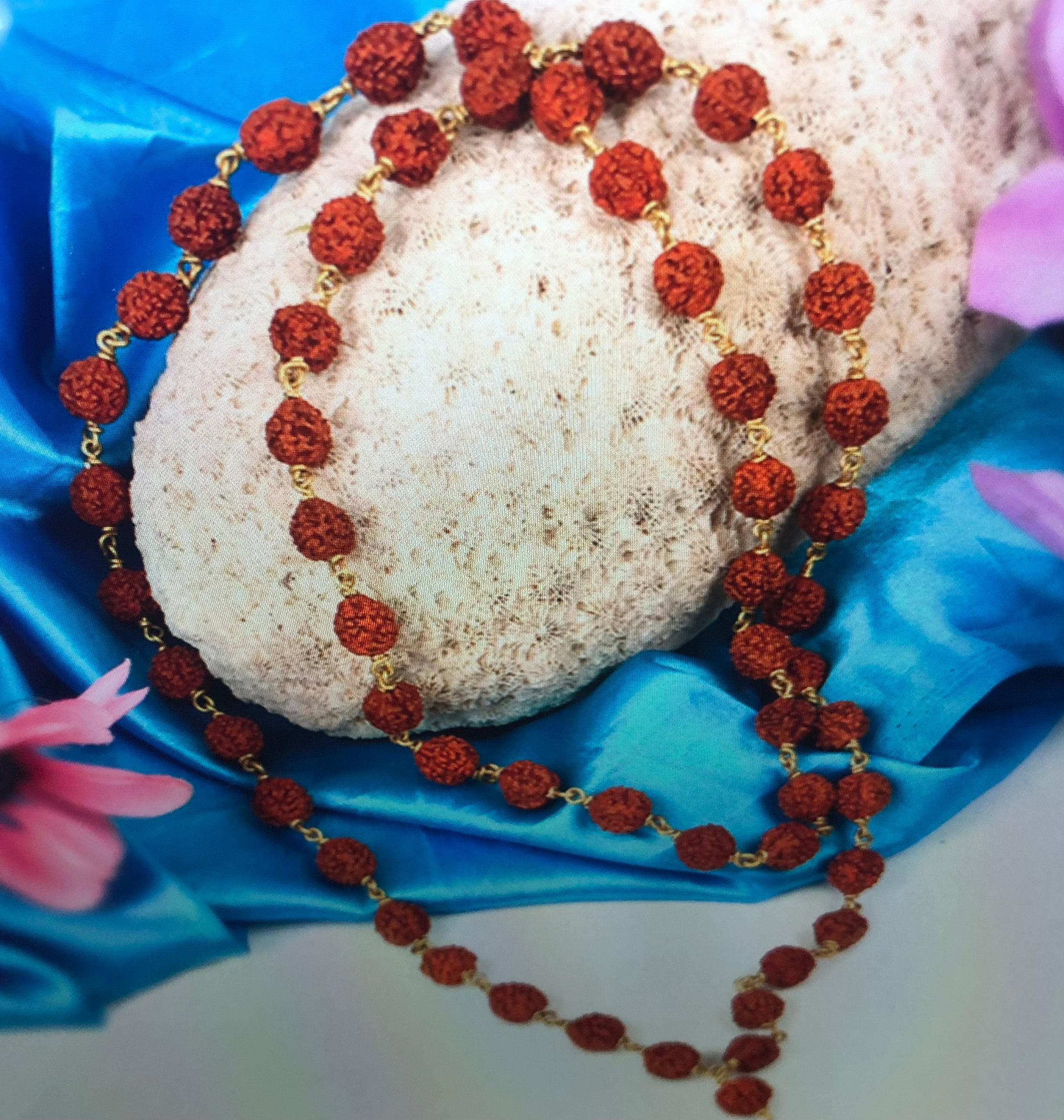 Rudraksha 5 mukhi mala