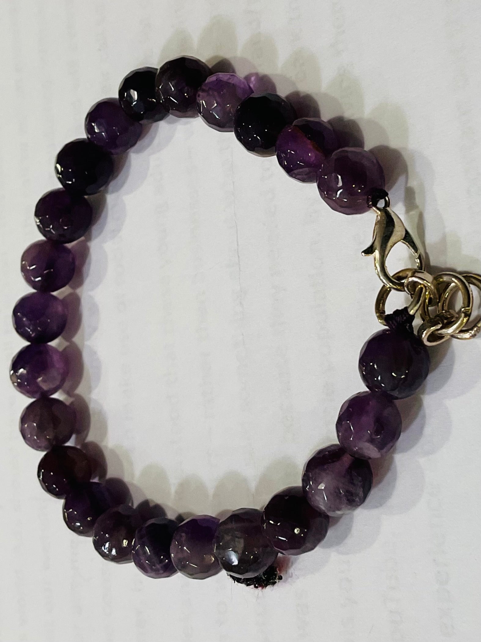 Amethyst bracelet design 6