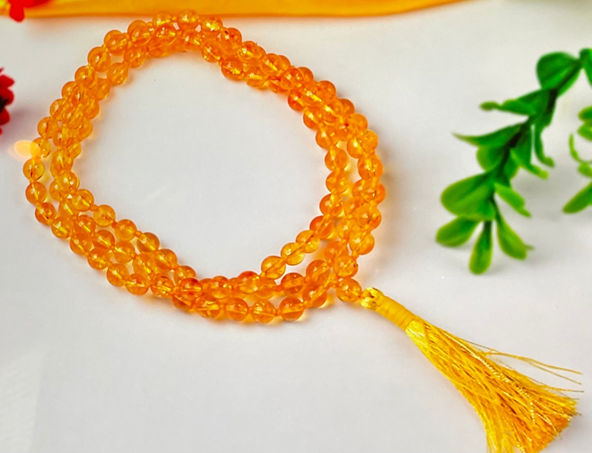 Citrine mala