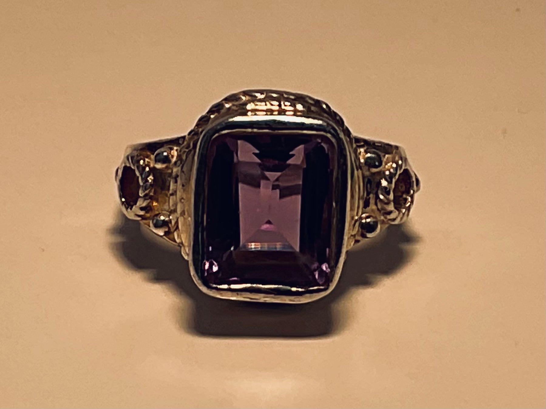 Amethyst ring design 3