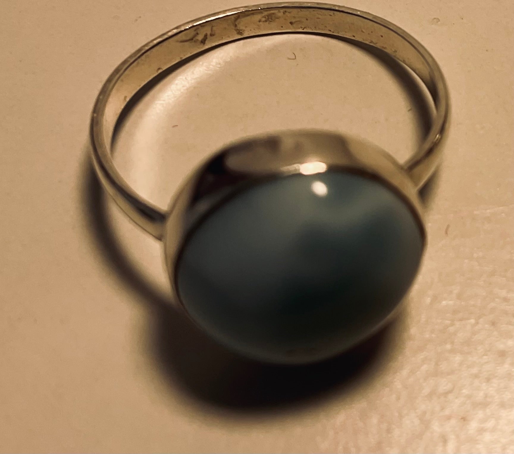 Larimar ring