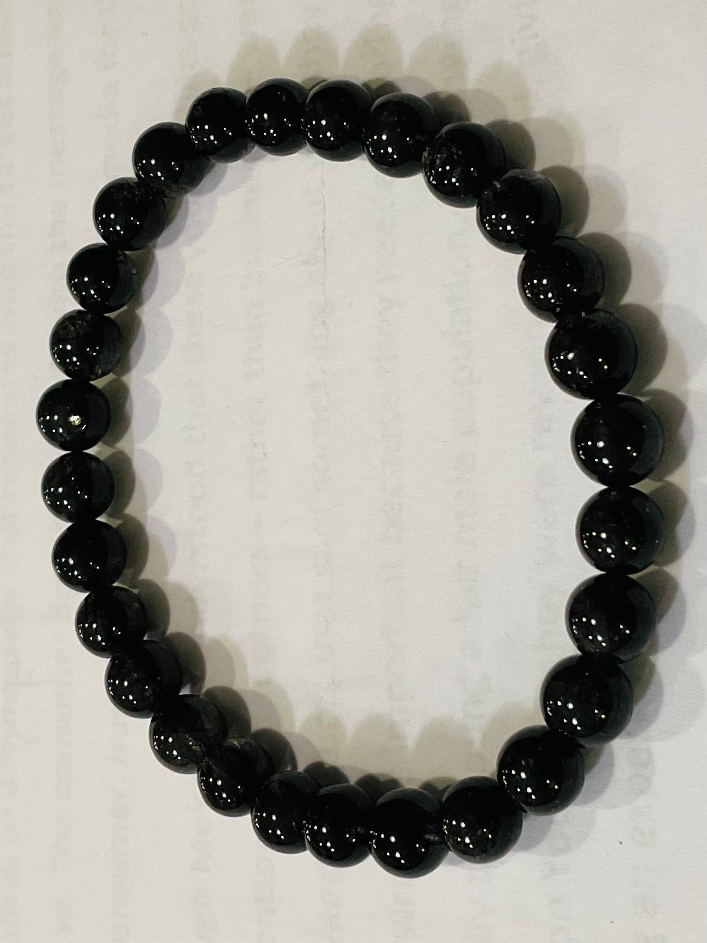 Black rutile bracelet