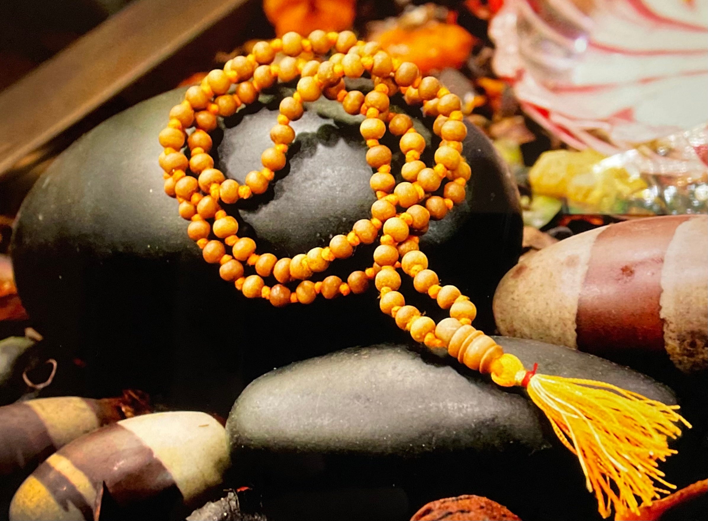 Sandalwood mala 108 beads