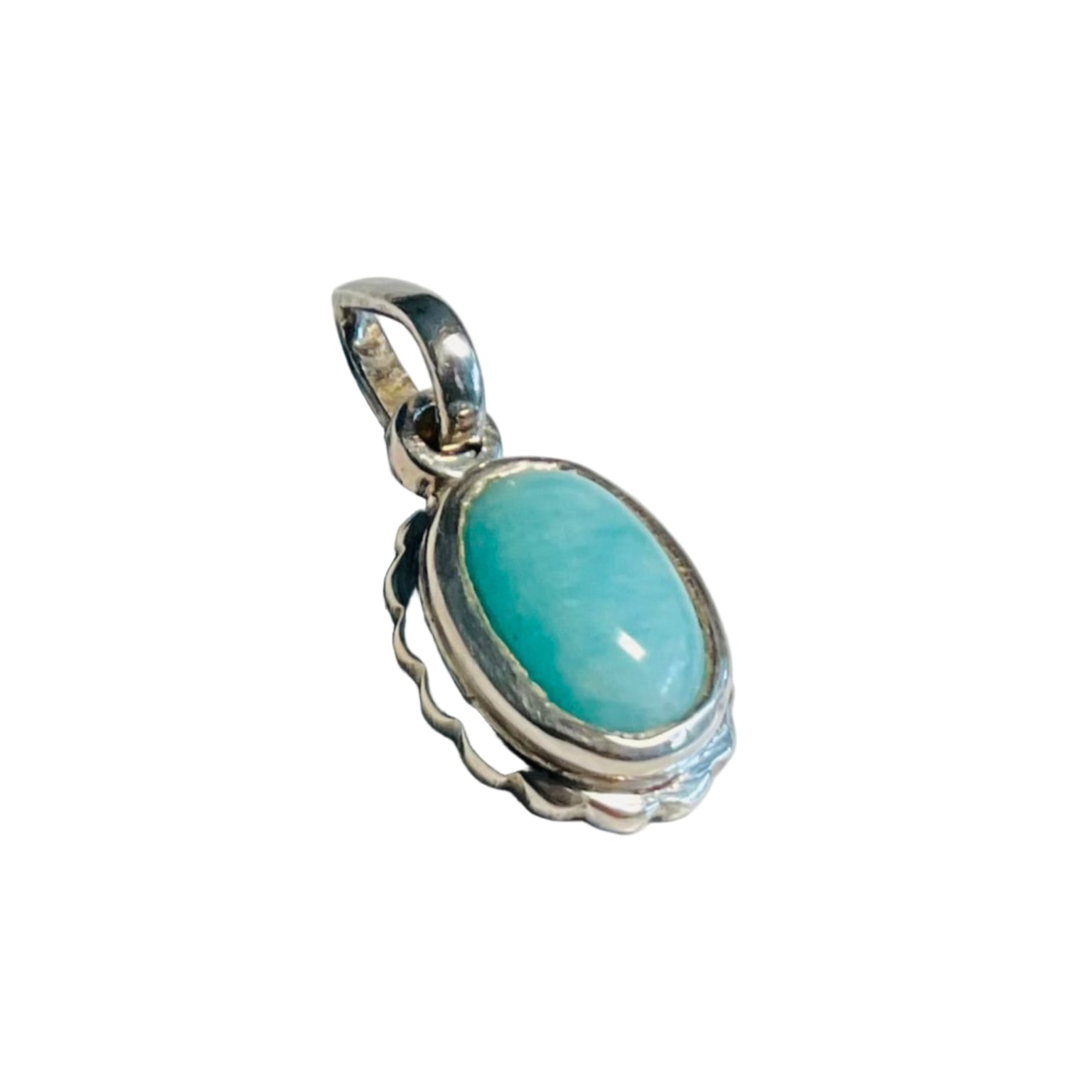 Amazonite pendant